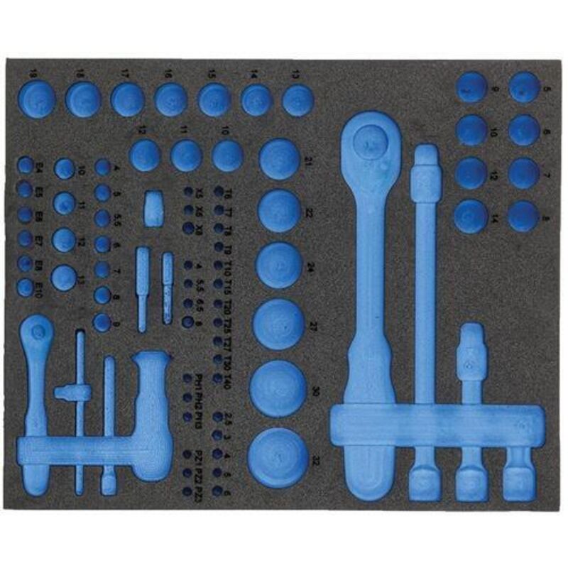 Image of Gedore Check-Tool-Modul leer, Art.Nr. 2957256