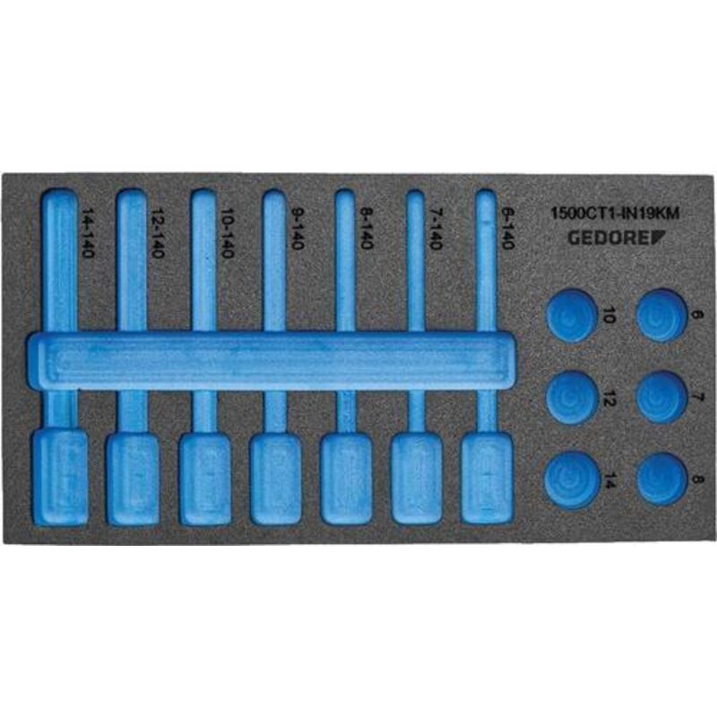 Image of Gedore Check-Tool-Modul leer, Art.Nr. 2957647