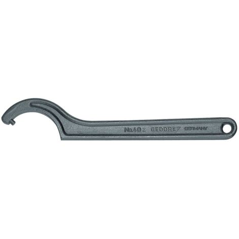GEDORE Chiave a Settore Nasello Tondo, per Dadi Cilindrici con Fori Radiali, Chiave a Settore Moto e Bici, 95-100 mm, Diametro Punta 8 mm, Chiave a Cricchetto, 40 Z 95-100