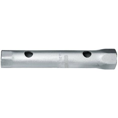 Gedore Chiave a tubo doppia, corpo cavo, esagonale 13x14 mm - 26 R 13x14