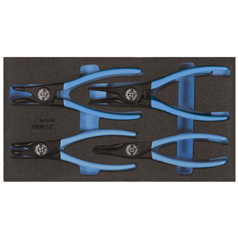 2309181 1500 CT1-8000 Assembly pliers set in check tool module - Gedore