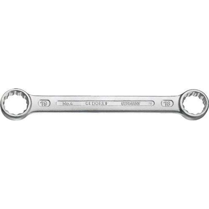 Gedore - 6054760 - Clé à double anneau profil ud droit 17x19 mm , 4 17X19