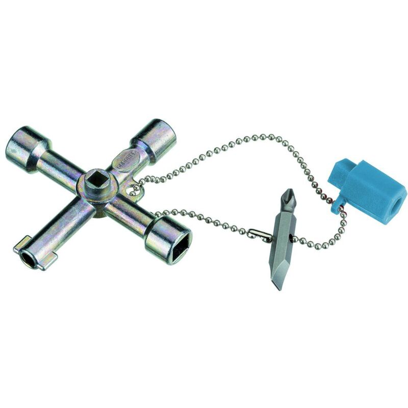 Gedore - 2190125 - Clé d'armoire électrique Universelle , 45 s