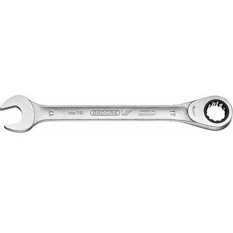 Gedore cle a fourche avec cliquet Type 7 R 15