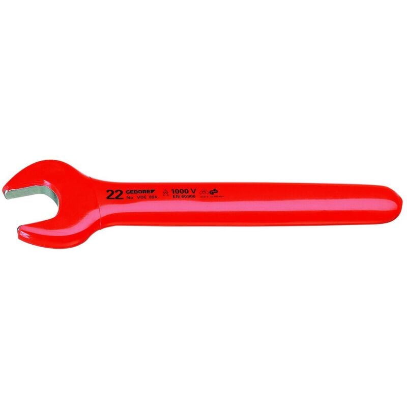 GEDORE 6573440 - Clé à fourche VDE , VDE 894 27