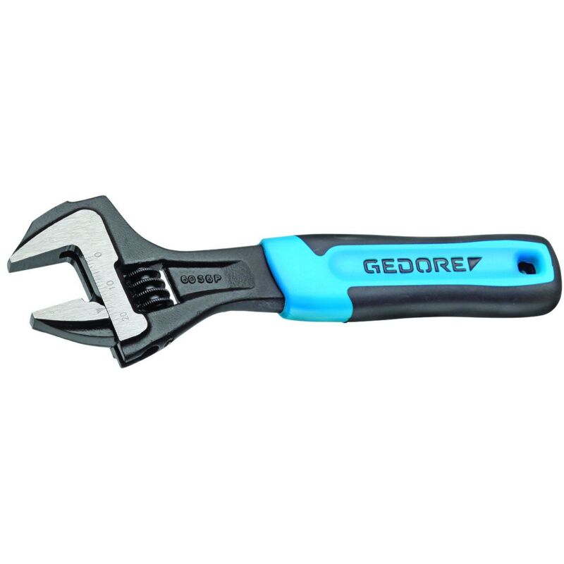 Gedore - 1966308 - Clé à fourche unique, réglable, phosphatée , 60 s 8 jp