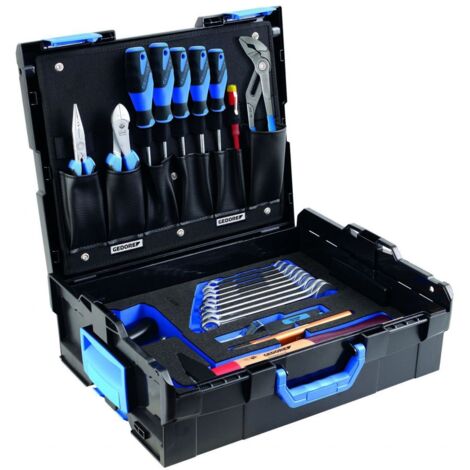 Gedore – Coffret multi-outils 23 pièces – L-BOXX 136 pour rangement efficace – Plastique ABS résistant aux chocs – Poids 6,1 kg - 1100-BASIC