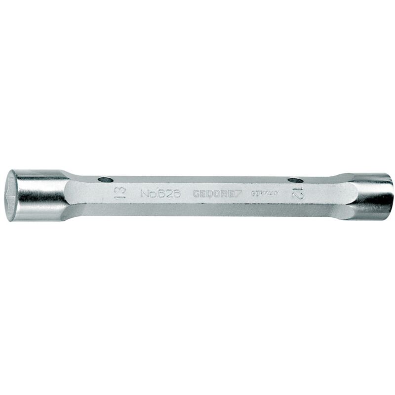 Image of Doppelsteckschlüssel 626 Schlüsselweite 13 x 17 mm Länge 155 mm massiv Bohrungs-Ø 11,0/14,0 mm