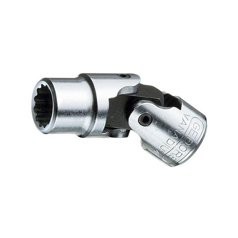 Gedore - Douille à articulation 1/4'', Cote s/plats : 10 mm, Long. 39 mm