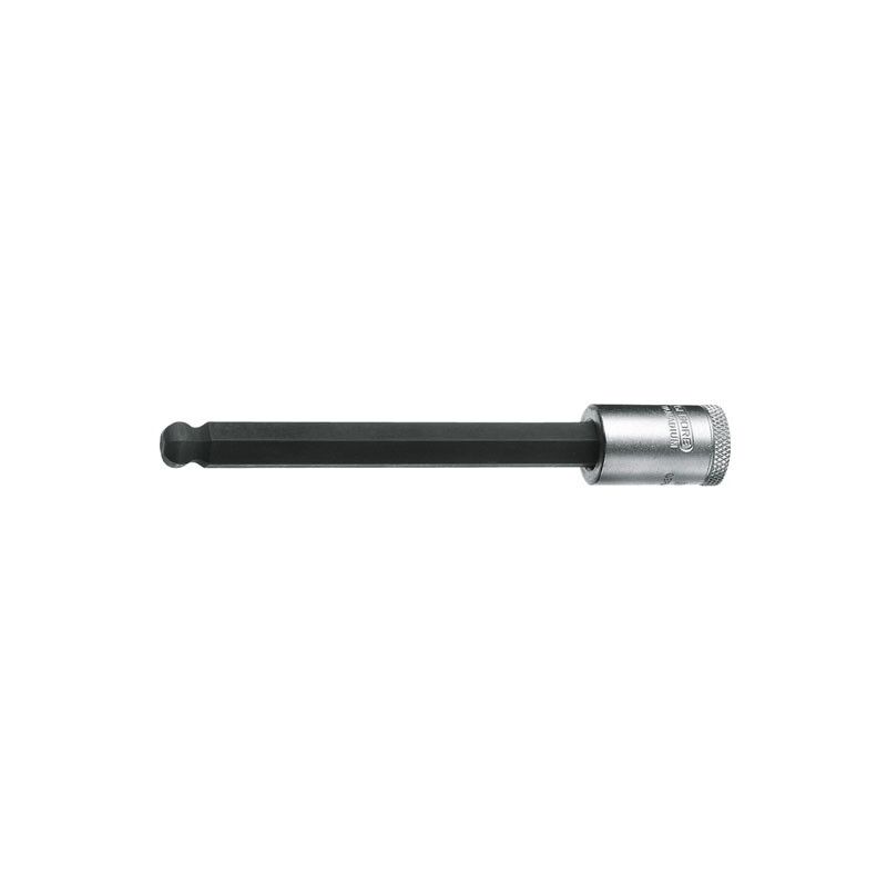 Gedore douille tournevis 3/8 longue, six pans câble 6 mm - en 30 lk 6