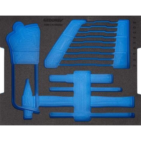 Gedore EI-1100 CT2-2456 Check-Tool-Modul L-BOXX 13 6 leer