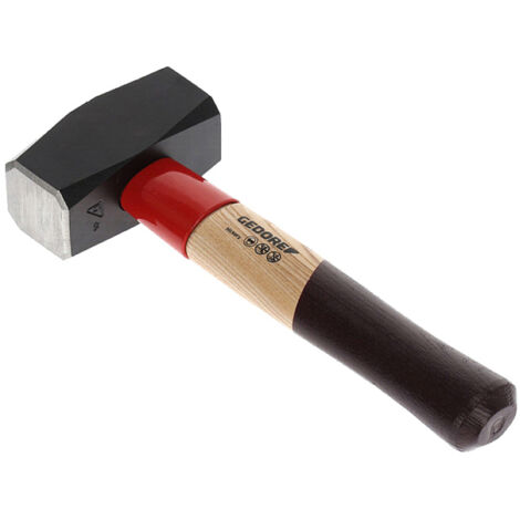 Gedore Fäustel ROTBAND-PLUS mit Hickorystiel, 1250 g