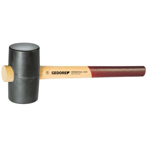 Gedore Gummihammer mit Eschenstiel, d 65 mm