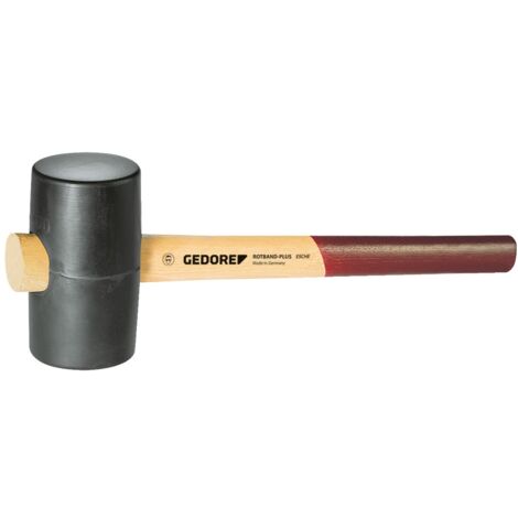 Gedore Gummihammer mit Eschenstiel, d 75 mm