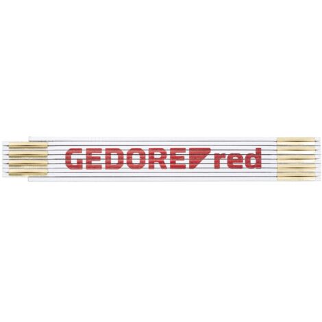 Gedore Holzgliedermaßstab 2m Kl.III Buche