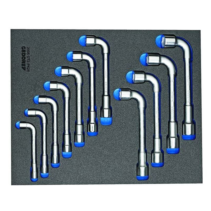 2005 CT2-25PK Jeu de clés à douille doubles dans un module Check-Tool, 11 pièces