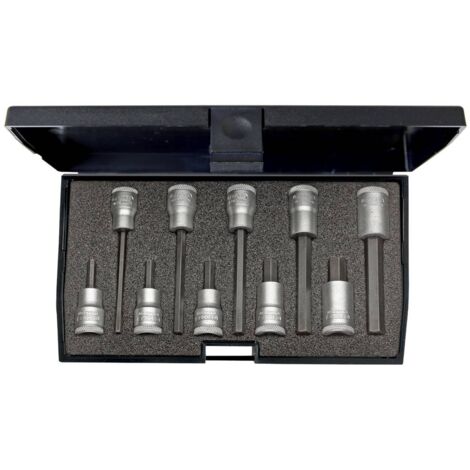 Gedore Kit inserti giravite a bussola 3/8 (10 mm) 10 parti 1509918