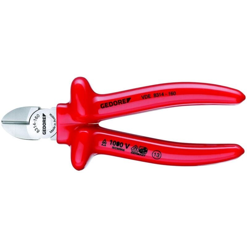 6743540 - Cisailles latérales vde avec isolation par immersion , vde 8314-140 - Gedore