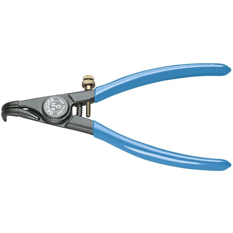 GEDORE 6700730 - Pince pour anneaux de retenue externes, coudée 4-9mm , 8000 A 11G