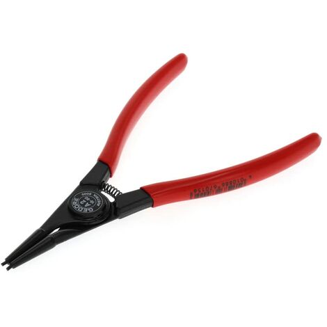 GEDORE Pinza di Montaggio per Anelli di Sicurezza Esterni, con Molla di Apertura e Fermo di Sicurezza, Becchi Dritti, Diametro Punte 1.8 mm, 8000 A 2