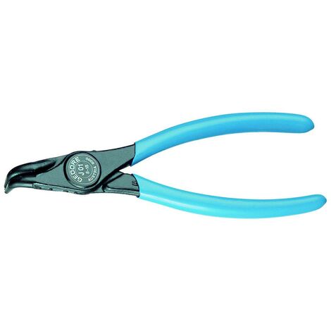 KNIPEX 48 11 J4 Pinza di precisione per anelli di sicurezza per anelli di sicurezza interni a fori bonderizzata grigia rivestiti in resina sintetica antiscivolo 320 mm