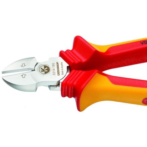 Gedore Pinza tagliente professionale in acciaio cromato 185 mm