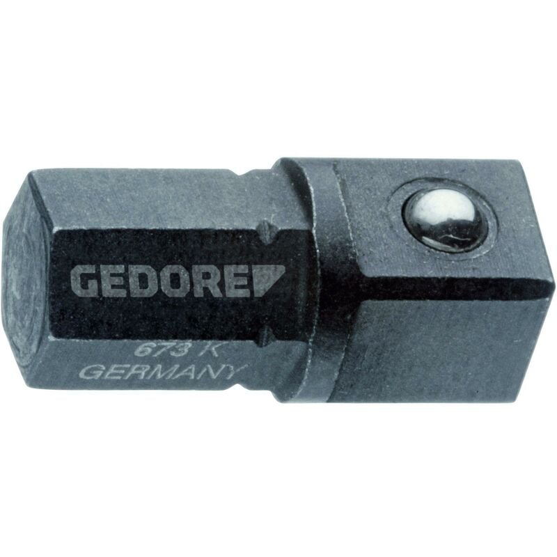 Gedore - 673 k Portabussole corto esagonale 1/4
