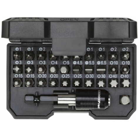Gedore R33005031 Bit-Box 1/4 SL+PH+PZ+TX+6-kant 32-teilig