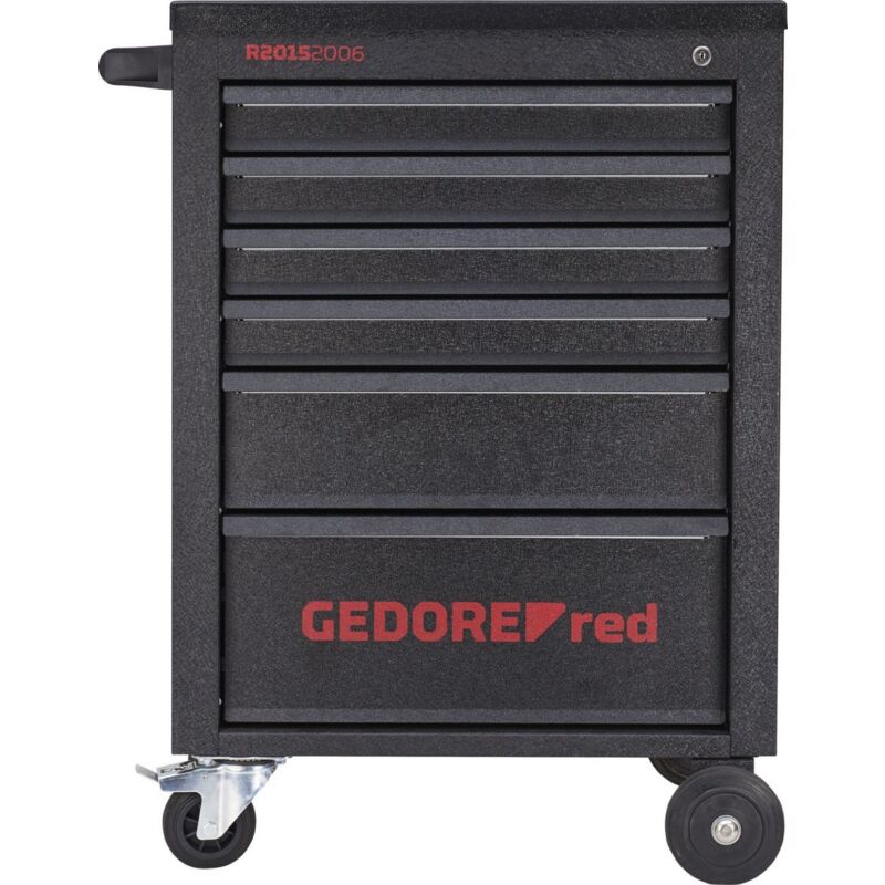 Gedore - red 3300031 - Jeu d'outils dans le servante d'atelier mechanic noir, 129 pièces , R21560005