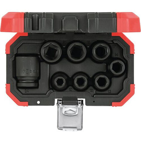GEDORE RED 3300575 - Jeu de clés à douille à verrouillage IMPACT 1/2 8 pcs , R63003008