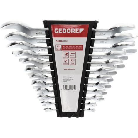Gedore RED 3300961 R05125012 Kit chiavi a forchetta doppie 12 parti Misura (metrica) 6 - 9 mm