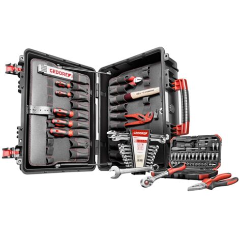 Gedore red 3301638 Werkzeugkoffer AZUBI L 57-tlg