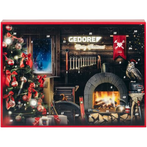 Gedore Red Adventskalender 2024 - 33-teilig,