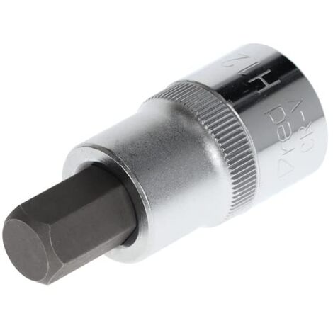 GEDORE Red Inserto Cacciavite, Inserto Esagonale 12 mm, 1/2 pollici, 12.5 mm, Inserto Giravite, Utensile, R62551210, Acciaio