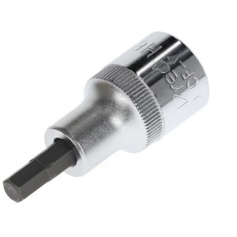 Gedore Red Inserto Cacciavite, Inserto Esagonale 6 mm, 1/2 pollici, 12.5 mm, Inserto Giravite, Utensile, R62550610, Acciaio