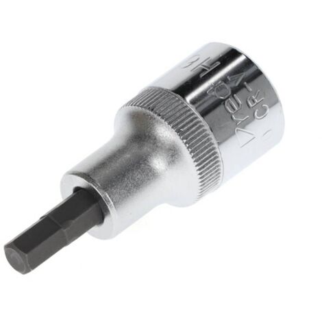 Gedore Red Inserto Cacciavite, Inserto Esagonale 6 mm, 1/2 pollici, 12.5 mm, Inserto Giravite, Utensile, R62550610, Acciaio