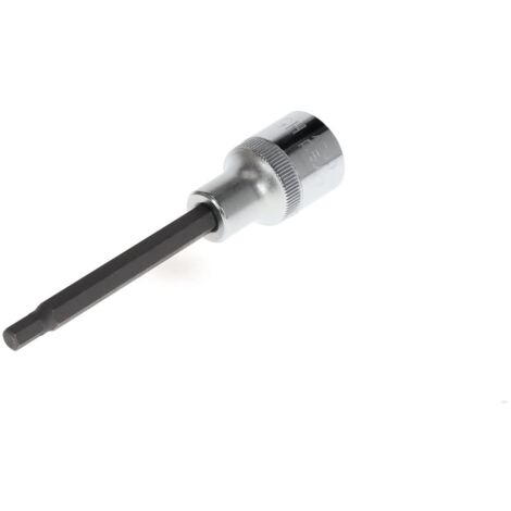GEDORE Red Inserto Lungo per Avvitatore, Inserto Esagonale 5 mm, 1/2 pollici, 12.5 mm, Inserto Giravite, R62550519, Acciaio