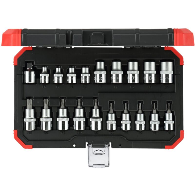 Gedore - red 3300045 - Jeu de clés à douille 1/2 tx 20 pcs , R68003020