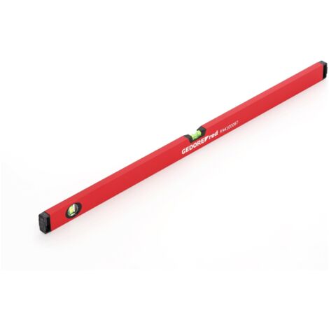 Gedore red R94100087 Wasserwaage 1000mm 2x Libelle Aluminium