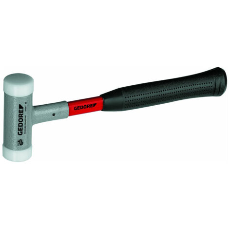 Gedore Rückschlagfreier Schonhammer Ø 60 mm, mit Fiberglasstiel