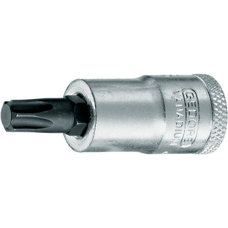 GEDORE Schraubendreher-Einsatz ITX20 DIN3120 1/4"vierkant TX27