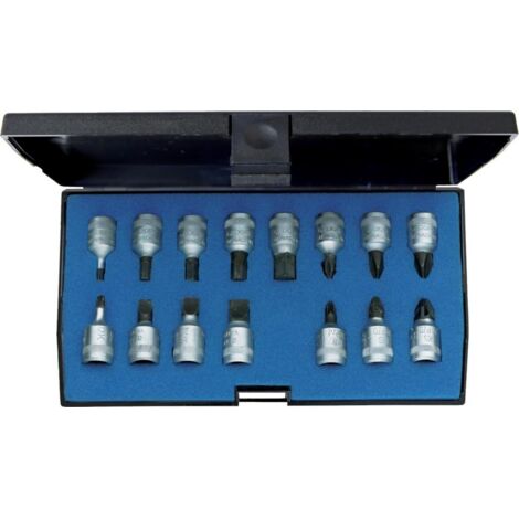 GEDORE Schraubendreher-Set 1/4" 15-tlg IN-IS-PH-PZ INS 20 Pm 1815601