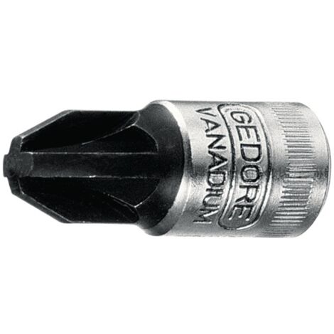 GEDORE Schraubendrehereinsatz 1/4" Kreuzschlitz PZ 2 IKS 20 PZD 2 6187210