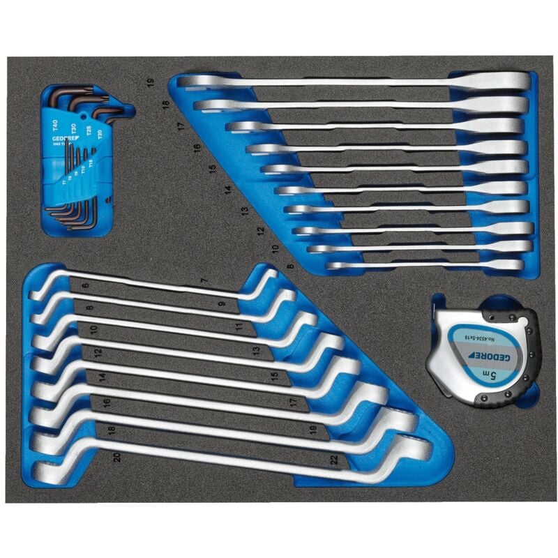 Image of Ts CT2-7R-2 Schraubenschlüssel-Satz in 2/4 Check-Tool-Modul