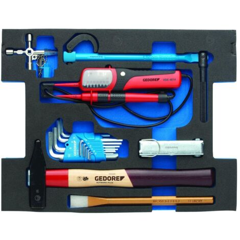 Gedore Sortiment Sanitär in 2/2 L-BOXX 136 Modul unten