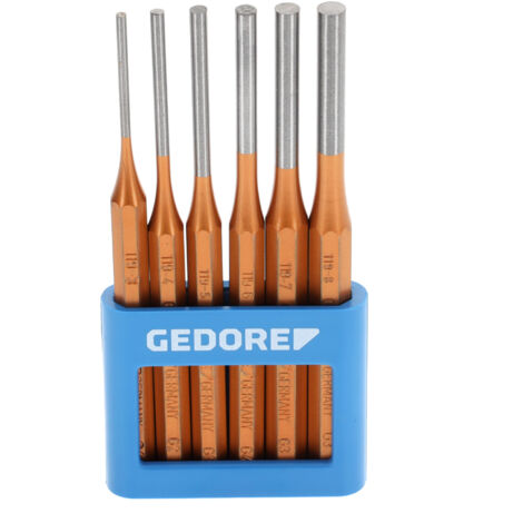 GEDORE Splintentreiber-Satz achtkant 6-teilig im PVC-Halter