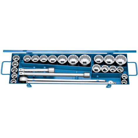Gedore Steckschlüssel-Satz 3/4 25-tlg. UD-Profil mm+ZOLL