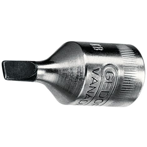 Gedore Steckschlüsseleinsatz IS 20 1/4″ Schlitz 6,5 x 1,2 mm - 6174230