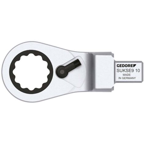 Gedore SUKSE9 10 Chiave a cricchetto reversibile 10 mm
