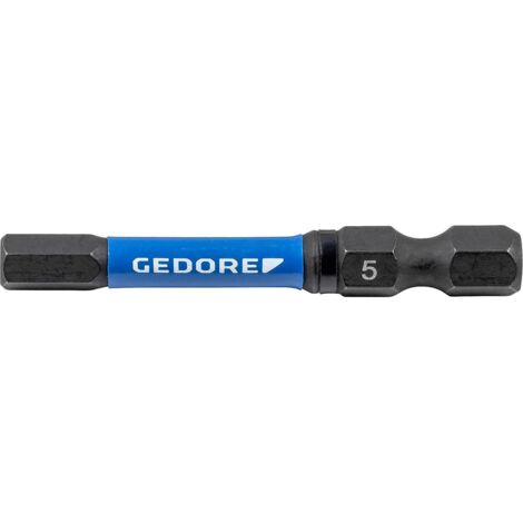 Gedore Torsions-Bit-Satz Sechskant IN 5, Länge 50 mm